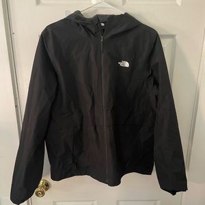 Northface Black Rain Coat